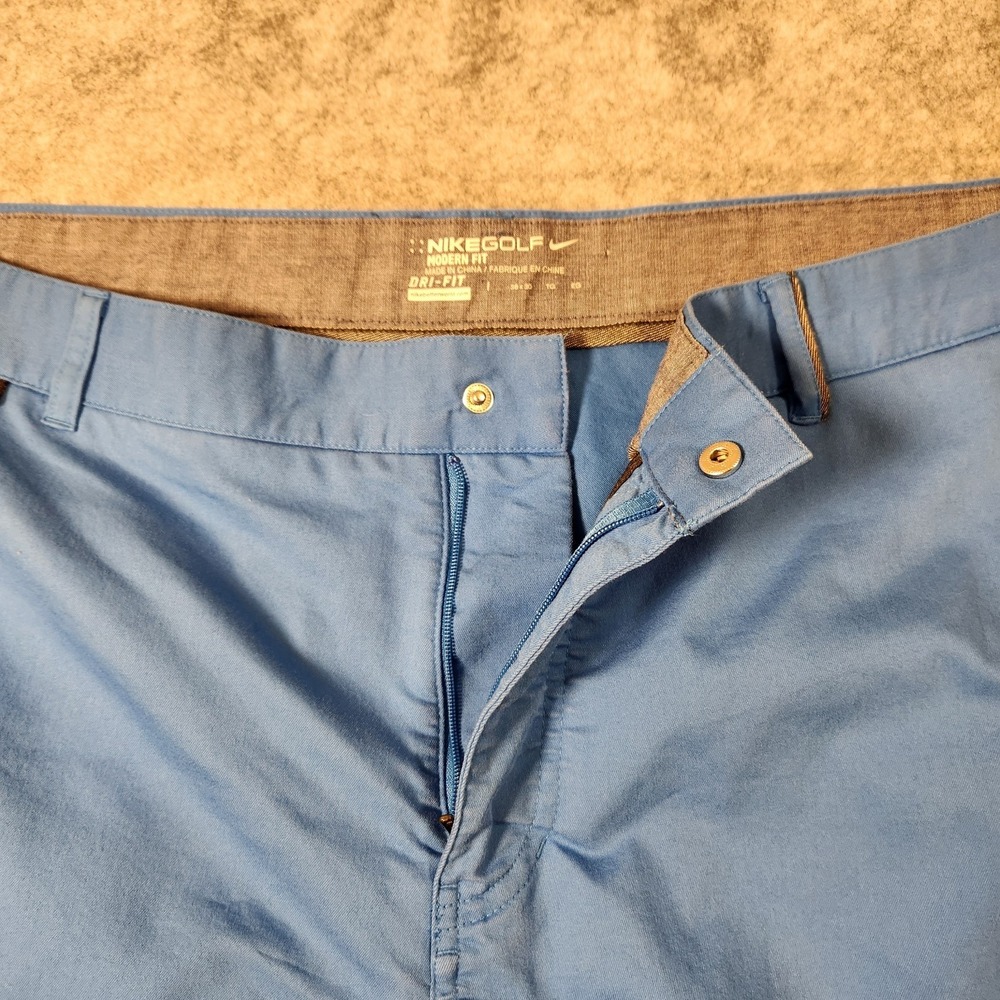 Nike Pants Men's 32x32  Bright‎ Blue Dri-FIT Tour Golf  Performance Active Wear